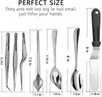 7 Piece Stainless Steel Culinary Specialty Tools Set for Professional Chefs and Home Cooks