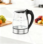 Megawise Electric Glass Kettle with Auto Shut-Off (1.8L)