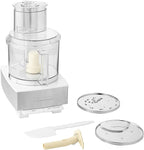 Cuisinart Food Processor 14-Cup Vegetable Chopper for Mincing, Dicing, Shredding, Puree & Kneading Dough, White Stainless, DFP-14BCWNY