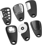 Kitchen Tool Set Vegetable Peeler Cheese Grater Food Masher with Bottle Opener Garlic Ginger Crusher Multi-function Cooking Gadget for Home and Camping Use