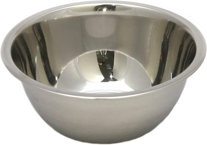 Chef Craft Brushed Mixing Bowl, 3/4 Quart, Stainless Steel