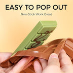 Chocolate Bar Molds - Non-Stick Silicone, Food Grade, 4 PCS, Choco