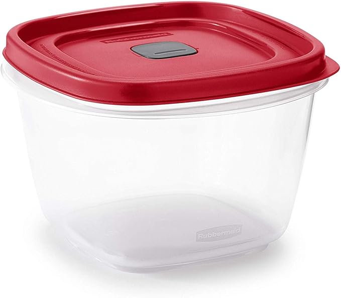 Rubbermaid 7 cups Food Storage Container 3 Pack Clear