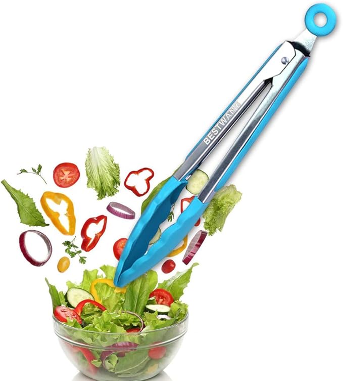 Kitchen Utensil Set - 11 Cooking Utensils - Colorful Silicone Kitchen Utensils - Nonstick Cookware with Spatula Set - Colored Best Kitchen Tools Kitchen Gadgets(Multi)