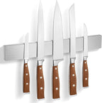 Magnetic Knife Holder for Wall 24 Inch Knife Magnetic Strip Refrigerator Knife Magnet Bar Wall Mount Knife Rack for RV Kitchen Utensil Holder Metal Tool Holder Knife Block