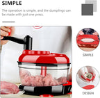 Dumpling Skin Maker Set 4pcs Plastic Dumpling Press Molds Kitchen Gadget and Wrappers Cooking Tool for Family Use
