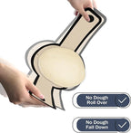 Silicone Bread Sling for Dutch Oven, 2 PCS Non-Stick & Easy Clean Reusable Silicone Bread Baking Mat with Long Handles, Easy to Transfer Sourdough Bread (Oval and Round, Black)