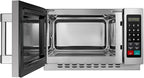 Midea Equipment 1034N1A Countertop Commercial Microwave Oven with Touch Control, 1000W, Stainless Steel, 1.2 CuFt