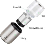 DR MILLS DM-7452 Electric Coffee Grinder,Spice Grinder Electric and Chopper,Detachable Cup, Diswash Free, Blade & Cup Made with SUS304 Stainless Steel