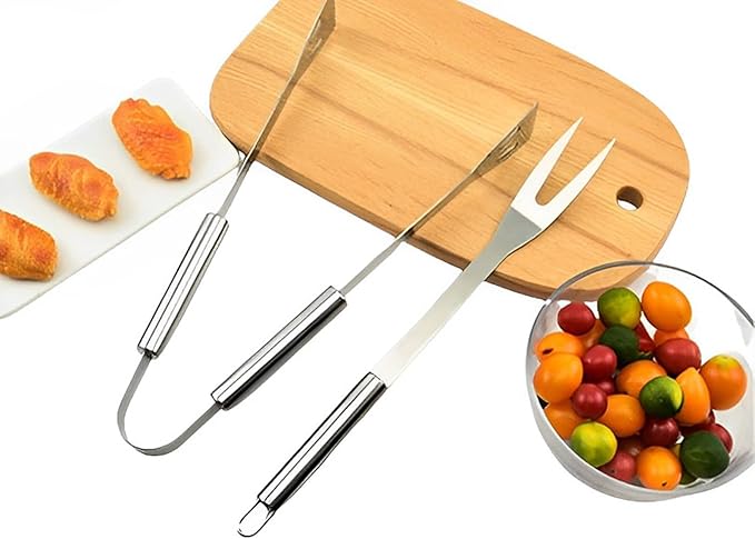 BBQ Grill Accessories Set, 14Pcs Barbecue Grill Tools, Stainless Steel BBQ Utensil Kit with Case for Smoker Camping, Idea Choice for Outdoor Kitchen Cooking, Gift for Men, Thanksgiving Day, Christmas