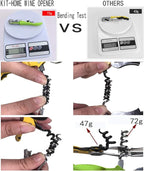 Professional Waiter Corkscrew Wine Openers Set (4 PCS),Upgraded With Heavy Duty Stainless Steel Hinges Wine Key for Restaurant Waiters, Sommelier, Bartenders