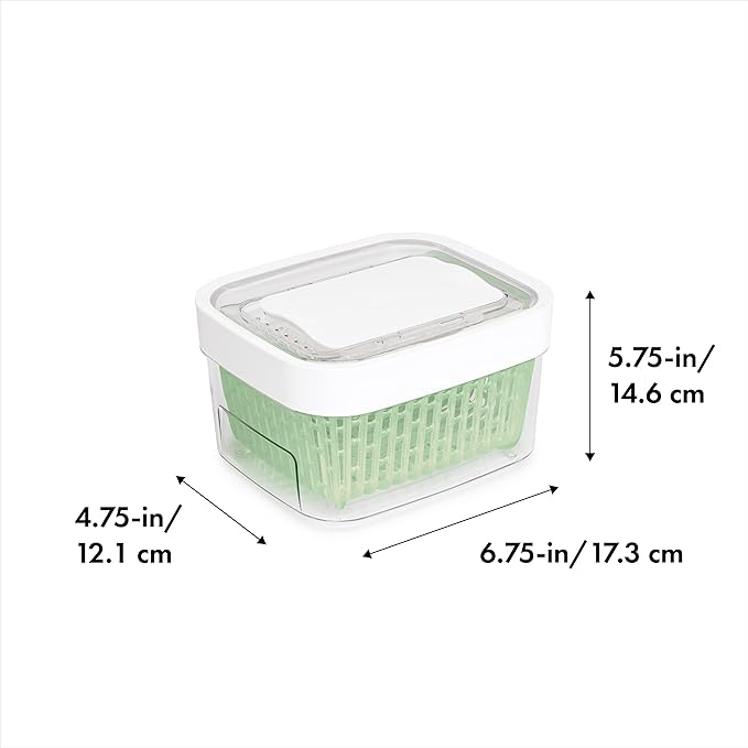 OXO, Good Grips Storage Container, White, 1.6 Quart
