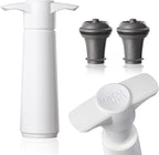 Vacu Vin Original Wine Saver with 2 Vacuum Bottle Stoppers – White Wine Preserver Pump for Red or White Wine – Manual Air Remover System – Airtight Seal – Keep Wine Fresh Longer