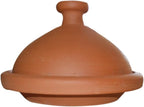 Treasures Of Morocco Large Brown Conical Moroccan Cooking Tagine, 12 Inches, Authentic, Clay Material, Oven Safe, Dishwasher Safe