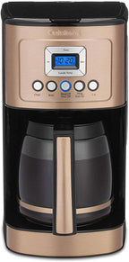 Cuisinart Coffee Maker, 14-Cup Glass Carafe, Fully Automatic for Brew Strength Control & 1-4 Cup Setting, Stainless Steel, DCC-3200CP, Copper