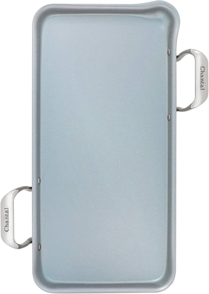 Chantal Stainless Steel Griddle, 19" x 9.5"