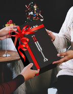 Powerful Immersion Blender handheld, 2025 New Update Hand Blender, Scratch-Resistant Corded Hand Mixer with Heavy-Duty Copper Brushless Motor and Gift Box Red