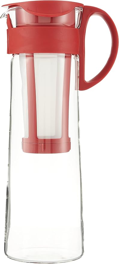 Hario "Mizudashi" Cold Brew Coffee Maker, 1000ml, Red