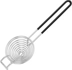 NileHome Egg Separator Egg Yolk White Separator Stainless Steel Egg White Yolk Sifting Filter Egg Divider Kitchen Tool for Baking Cake, Kitchen Gadget Cooking/Baker Tool (Black)