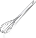 Whisk, Berglander Whisks For Cooking, Stainless Steel Balloon Whisk, Sturdy Kitchen Wire Whisk Set for Cooking, Baking, Blending, Whisking, Beating, Stirring, Dishwasher Safe, Easy to Clean