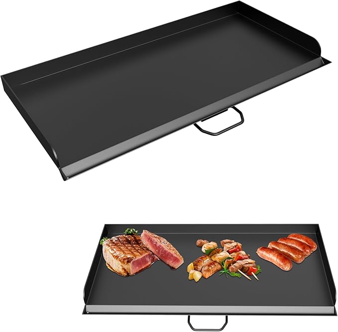Flat Top Griddle for Camp Chef Accessories 3 Burner Stove SPG90B GB90D TB90 TB90LW TB90LWG TB90LWG15 CCH3 Camp Stove Griddle Top for Camp Chef Tundra 3 Burner 16" x 38"