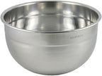 Tovolo Large Stainless Steel Mixing Bowl 5 Quart Metal Mixing Bowl for Baking Kitchen Prep with Easy Pour Rounded Lip, Dishwasher Safe Deep Metal Bowl Design for Salads, Popcorn, Kneading Bread Dough