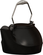 Fire Beauty Humidifying Iron Kettle，Stove Humidifier，Wood Stove Kettle，Cast Iron，Chrome handle