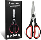 Kitchen Cooking Shears Heavy Duty Kitchen Scissor with, Detachable, All Purpose Scissors, Dishwasher Safe Scissors, Serrated Blades, Nutcracker and Bottle Opener function included (1 Pack)