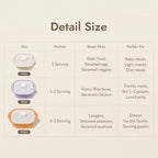 Silicone Multi-Steamer Made in Korea Microwave Steamer for Cooking & Reheating BPA-Free Flexible & Durable (Breezeblue Green, 20.29 fl oz)