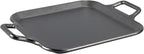 Lodge BOLD 12 Inch Seasoned Cast Iron Square Griddle with Loop Handles, Design-Forward Cookware