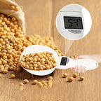 Digital Measuring Spoon Scale, Accurate Electronic Measuring Spoon with Conversion, Household Digital Measure Cup Scale with LED Display, Kitchen Food Scale Scoop for Weighing Baking Cooking (2)