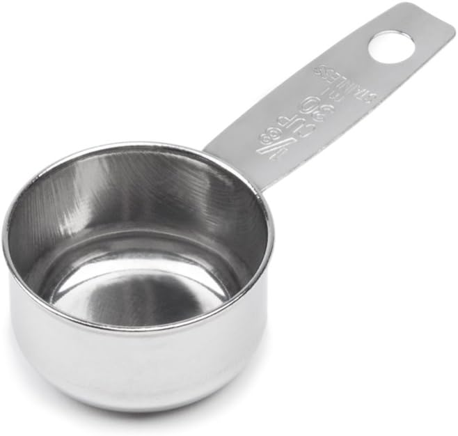 Fox Run 5140 Coffee Measure Scoop, 1 x 1.75 x 3.75 inches, Metallic