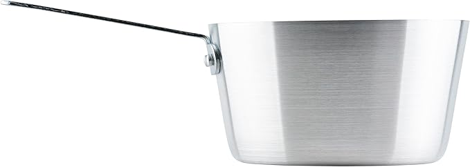 Winco Heavy-Duty Aluminum Tapered Sauce Pan, 3mm, 4.25 Quart