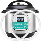 2-Pack Sealing Ring 3 Quart for Instant Pot, BPA-Free Sealing Ring Replacement Parts for InstantPot 3QT, Food-grade Gasket for Instantpot Mini 3 Qt, Seal Accessories for Instant Pot