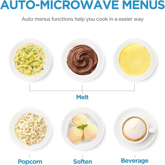Midea MM12S2ASZ Microwave Oven, 1.2 cu.ft Drawer, Stainless Steel, Child Safety Lock