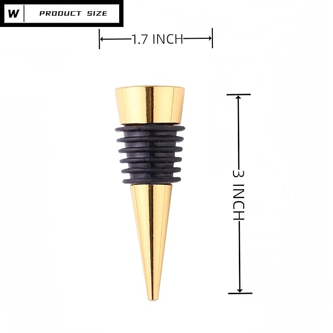 Decorative Wine Stopper Base Set of 3,Cool Wine Bottle Stoppers for Glass Bottles,Crystal Bottle Stopper Fits Standard Bottles,Fancy Decors Wine Tools (Base 3)