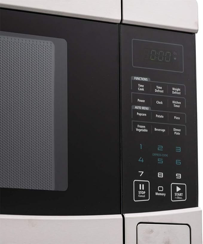 Tough Grade 1.0 Cu ft Stainless Steel MIcrowave with trim Kit | 900W | Multi-Section Cooking | Defrost | Child Lock
