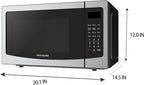 FRIGIDAIRE 1.1 Cubic Foot Microwave, Stainless Steel