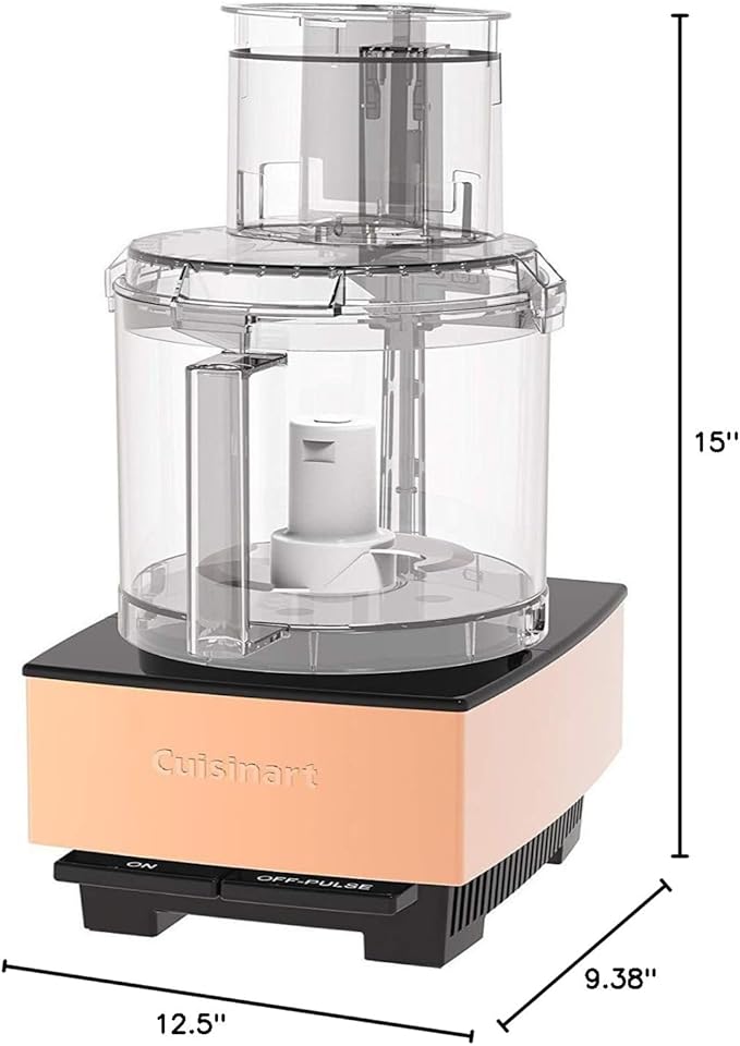 Cuisinart Food Processor 14-Cup Vegetable Chopper for Mincing, Dicing, Shredding, Puree & Kneading Dough, Copper, DFP-14CPY