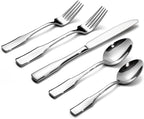 Alata Kate 20-Piece Silverware Set Stainless Steel Flatware Set,Service for 4,Mirror Polished Cutlery Set,Dishwasher Safe