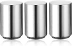 3 Pieces Automatic Magnetic Beer Bottle Opener(Stainless Steel), Portable Pop the Top Wine Bottle Cap Catcher, Quick Open, No Damage Push Down Bartender Tools for Bar, Home, Kitchen, Party, Restaurant