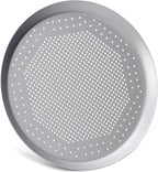 Beasea Pizza Pan for Oven, 12 Inch Perforated Pizza Pan with Holes, Heavy Duty Aluminum Alloy Round Pizza Tray Pizza Crisper Pan Pizza Baking Tray Bakeware for Home Restaurant Kitchen