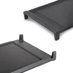 Stove Top Griddle for GE Gas Stove Replacement WB31X24738 Grill Stovetop Cast Iron Pan Flat Plate General Electric Rang Parts Burner Center Griddles Cooktop WB31X24998