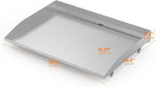 Stanbroil 22 Inch Stainless Steel Flat Top Griddle Replacement Top for Blackstone 22" Tabletop Griddle Station, Griddle Top Replacement with Rear Grease System