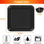 10" × 10" Baking Pan for Breville Compact Smart Oven，Food Grade Non-stick Toaster Replacement Parts Accessories Compatible with Breville Mini Smart Toaster Oven, Dishwasher Safe
