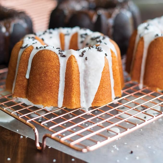 Nordic Ware Formed Bundt, 3 Cup, Twilight Blue