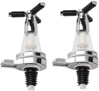 2 Piece 45ml Liquor Dispenser Bar Optic Spirit Measure Pub Dispenser Drink Spirit Wine Cocktail Pourers Bar Tool