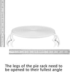 Round Cake Carrier Box with Lid and Handle, Transportation Insulated Bag for Cakes, Cupcakes and Pies, Triple Locking Design for Safe Transportation (Purple, 12 * 12 * 7.9 Inch)