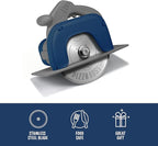 Genuine Fred PIZZA BOSS 3000, Circular Saw Stainless Steel Pizza Wheel, Great Gift for Guys and Pizza Lovers, Easy to Clean with Removable Shield - White Elephant Gift - Fun Kitchen Gadget