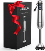 1000W Powerful Immersion Blender handheld, 2025 New Update Hand Blender with 25-Speed, Scratch-Resistant Corded Hand Mixer with Heavy-Duty Copper Brushless Motor and Gift Box